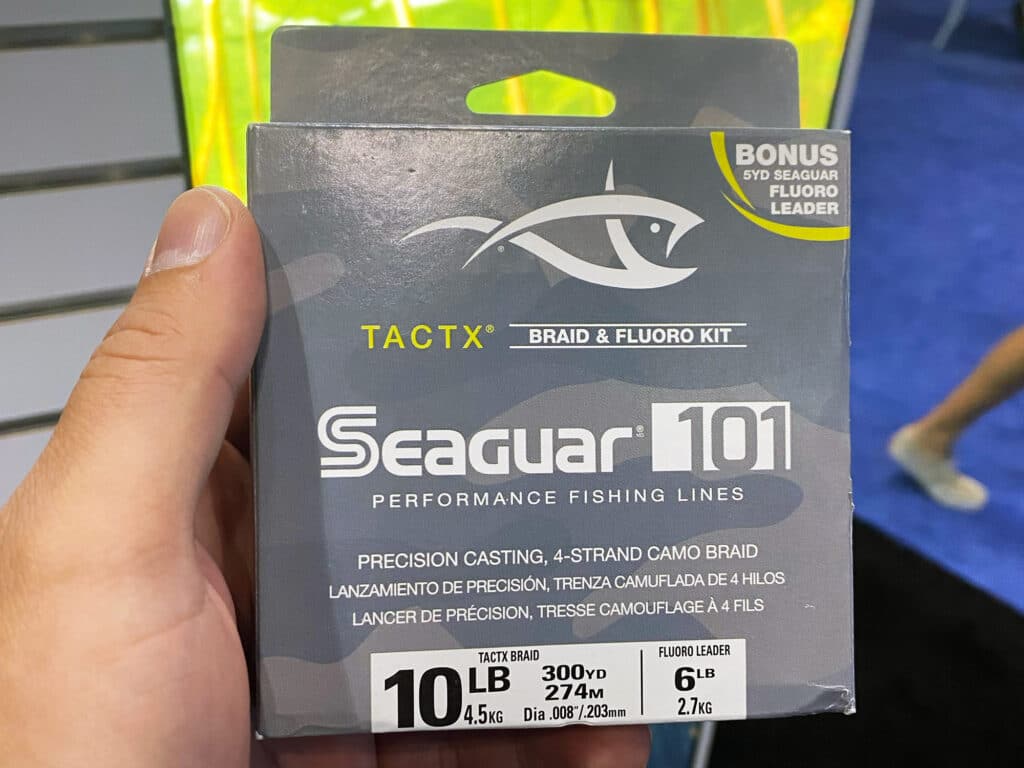 Seaguar TactX braid and fluoro