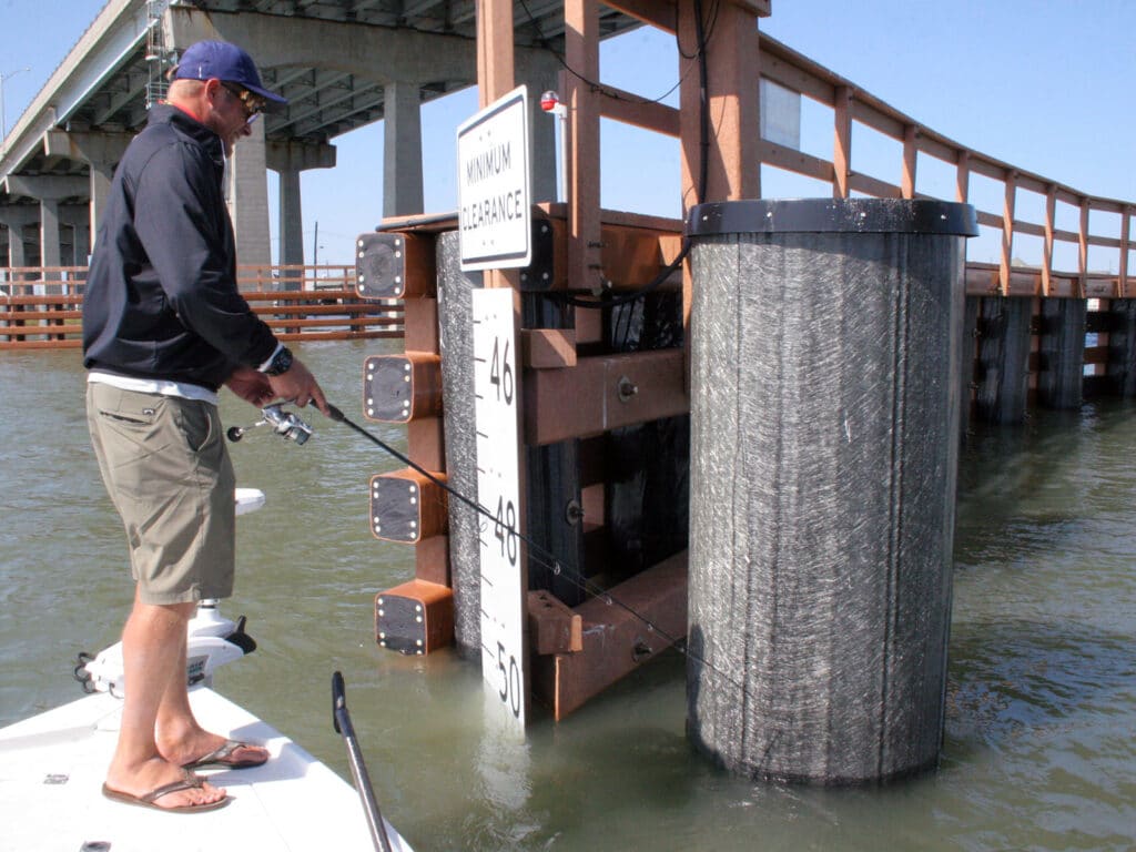 Fishing for sheepshead near New Jersey bridges