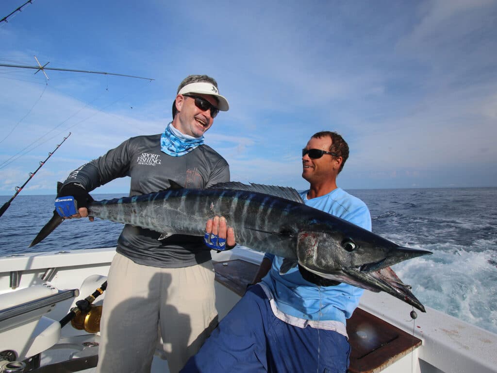 Wahoo caught offshore North Carolina