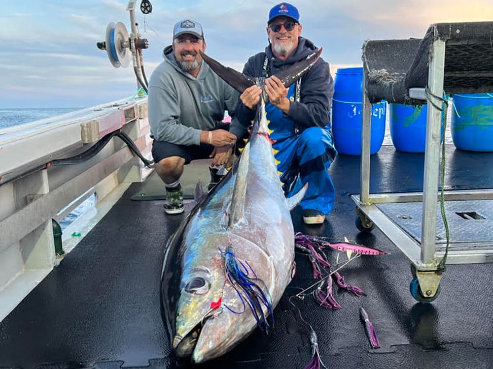 Huge tuna caught in Nova Scotia