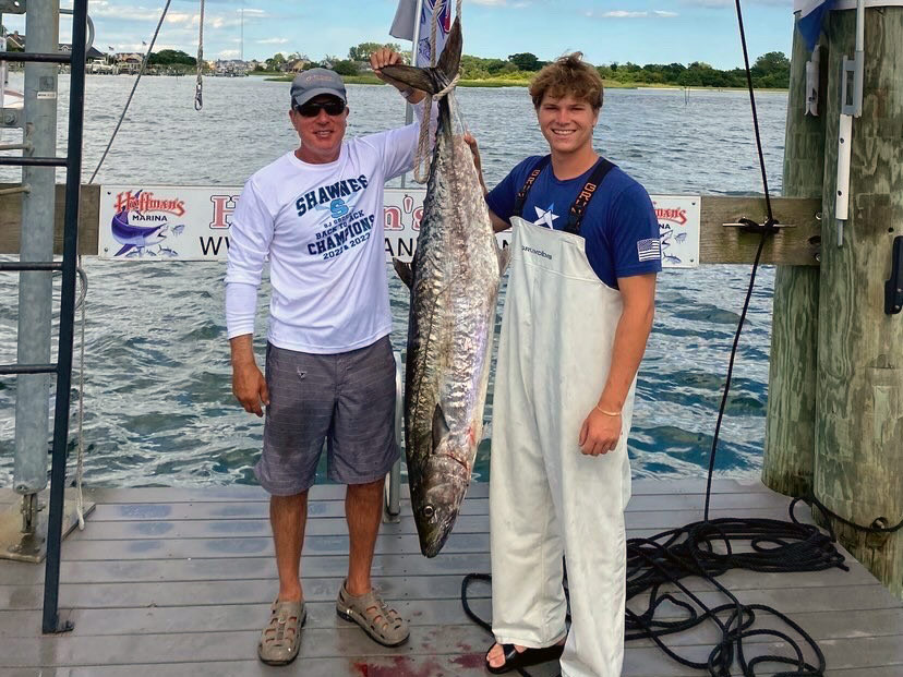 Record king mackerel from New Jersey