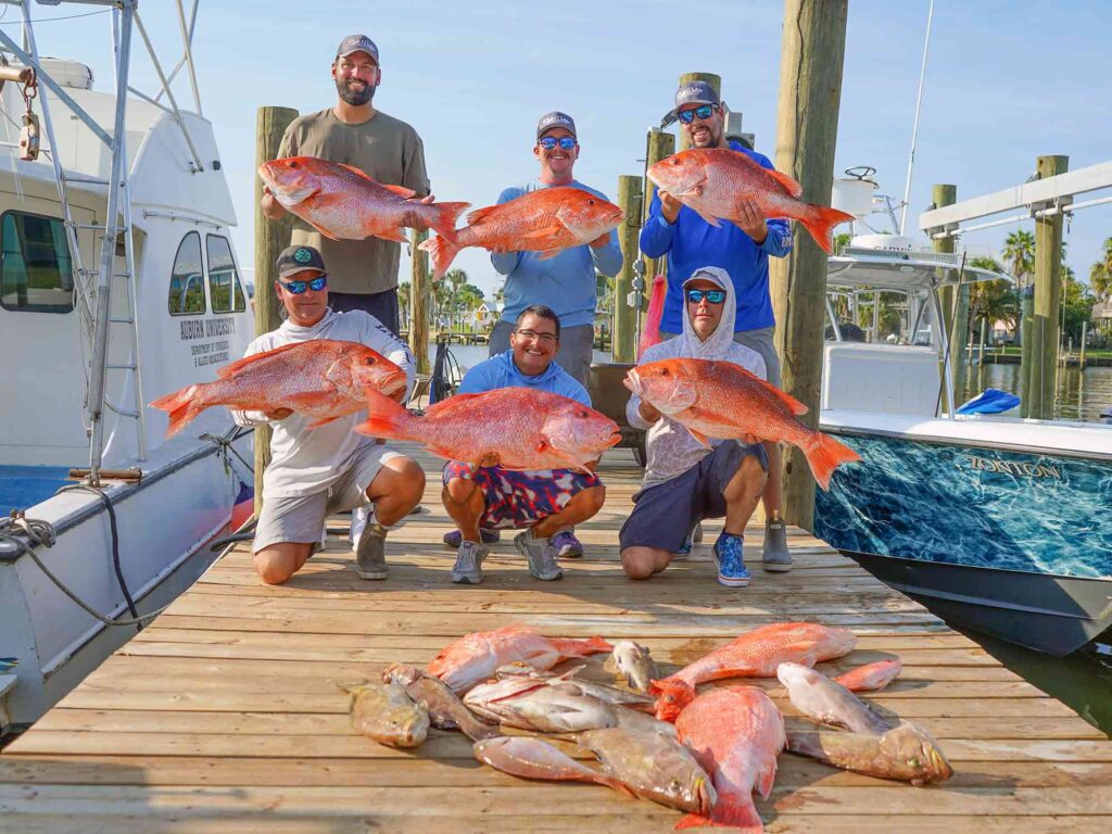 Alabama red snapper fishing
