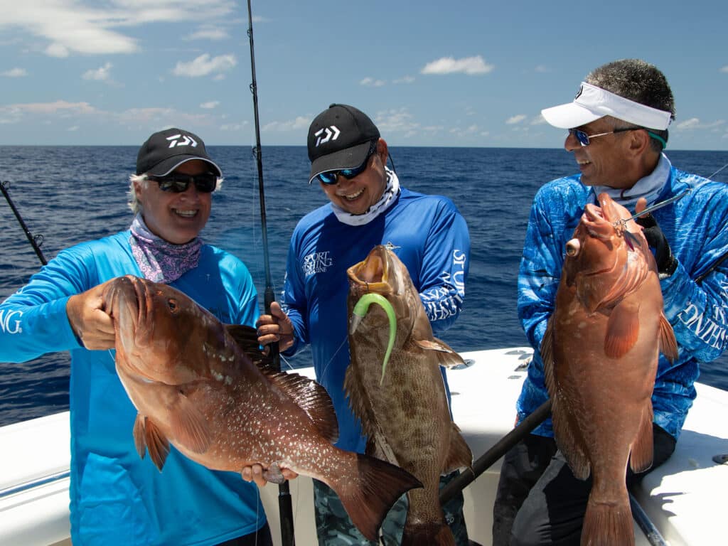 grouper caught in the Florida keys