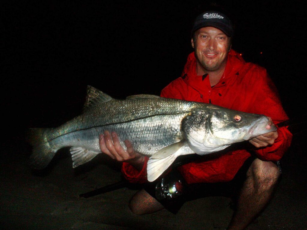 night fishing for snook