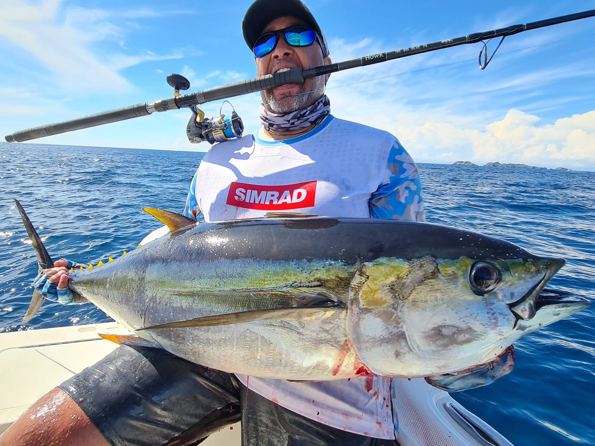 Panama's Topwater Yellowfin Tuna Fishing