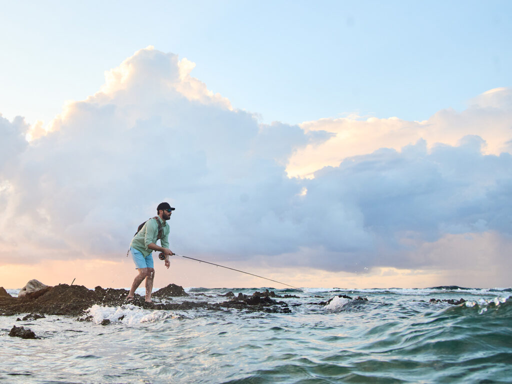 Fishing with Orvis Helios fly rod