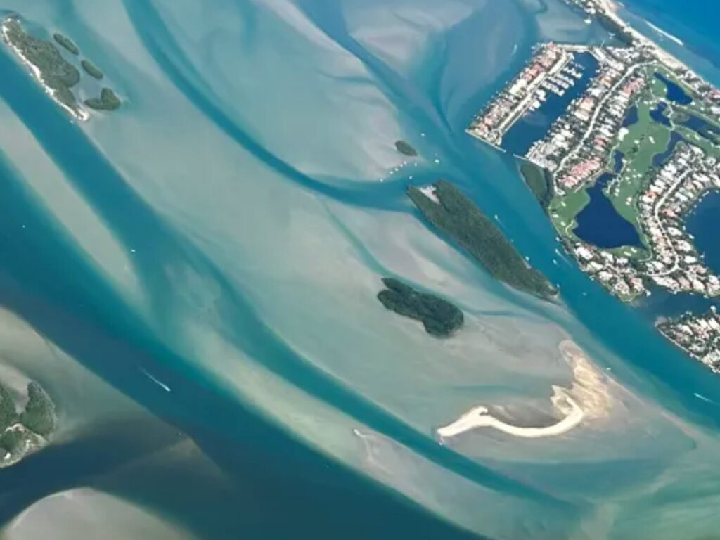 aerial view of Sailfish Flats Florida