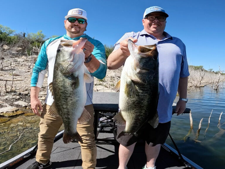 Largemouth Bass caught in O.H. Ivie Lake Texas