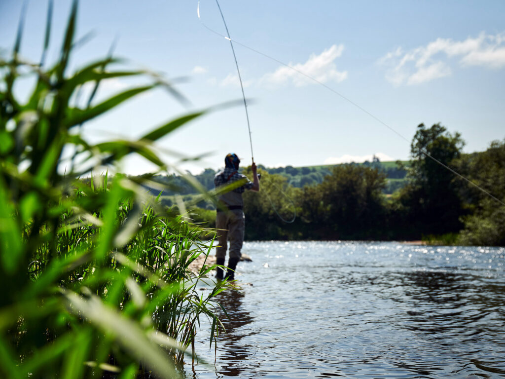 Fly fishing on the Munster Blackwater