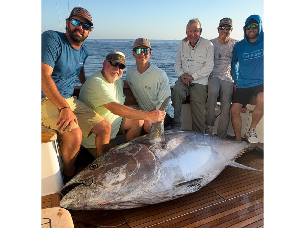 Bluefin tuna caught in Gulf of Mexico