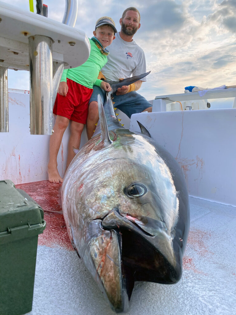 Memorable bluefin tuna catch