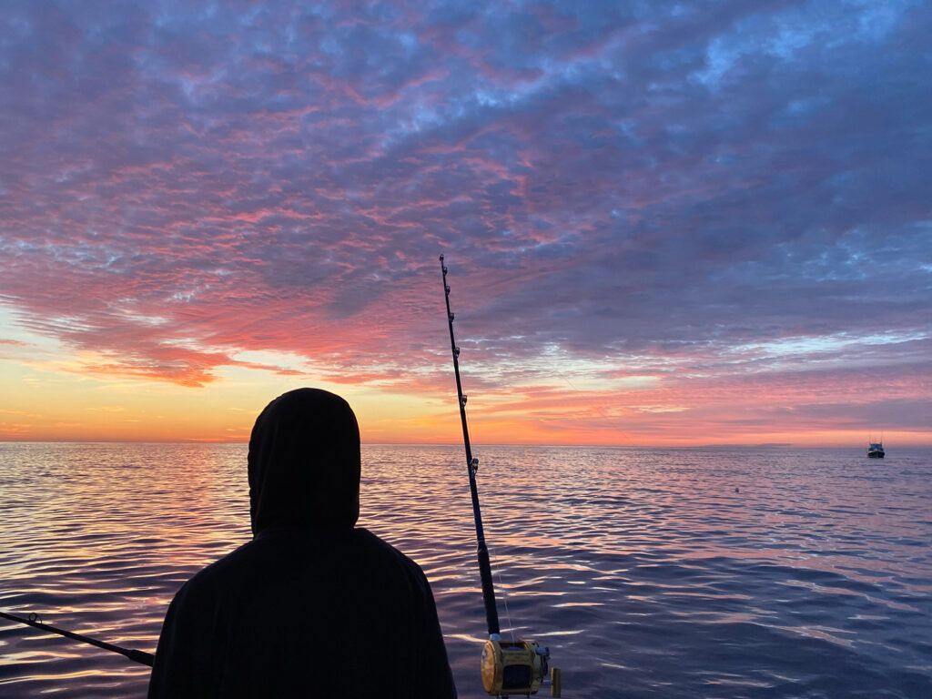 waiting for the bluefin tuna bite