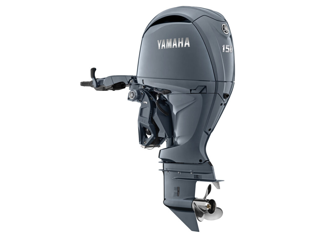 Yamaha tiller-assist outboard
