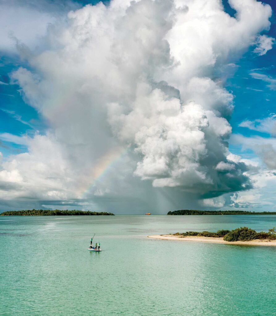Fishing the flats in Stella Maris