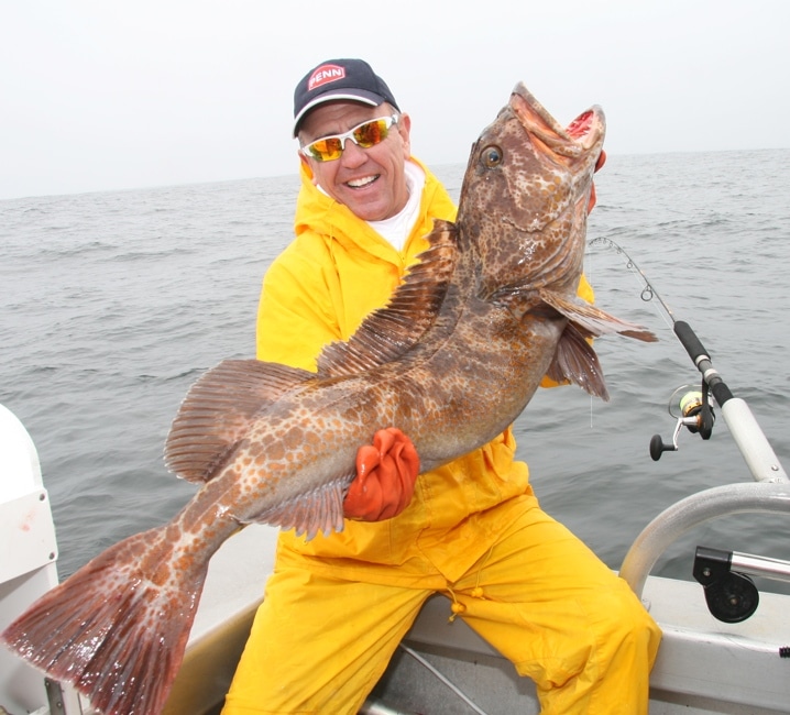 Best fishing vacation Southeast Alaska Sitka lingcod