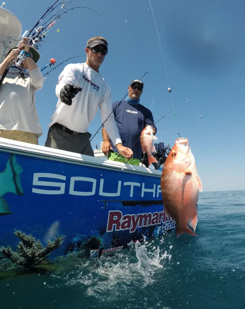 A double on red snapper off Crystal River