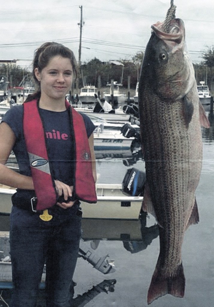 58-POUND, 4-OUNCE STRIPED BASS