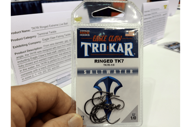 Eagle Claw Trokar TK7R Ringed Extreme Live Bait Hooks