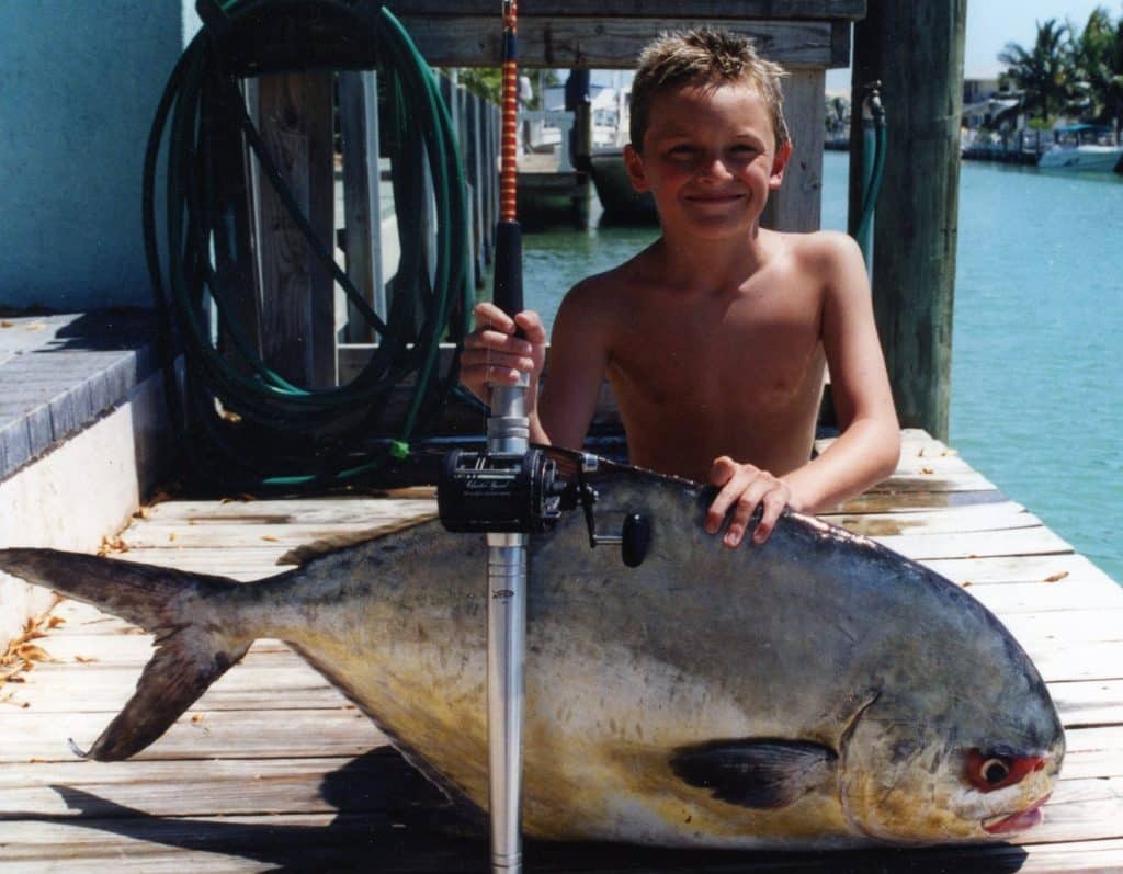 World-record small-fry catch - permit
