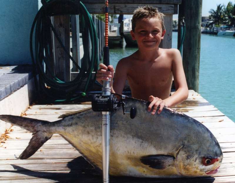 World-record small-fry catch - permit