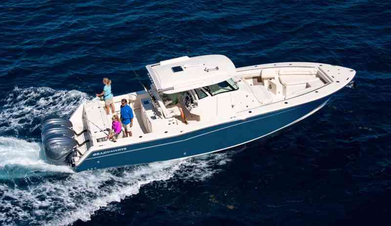 Grady-White Canyon 376 trolling