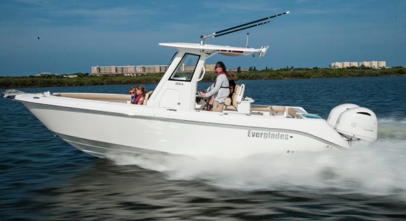 Everglades New 255cc Fishing Boat