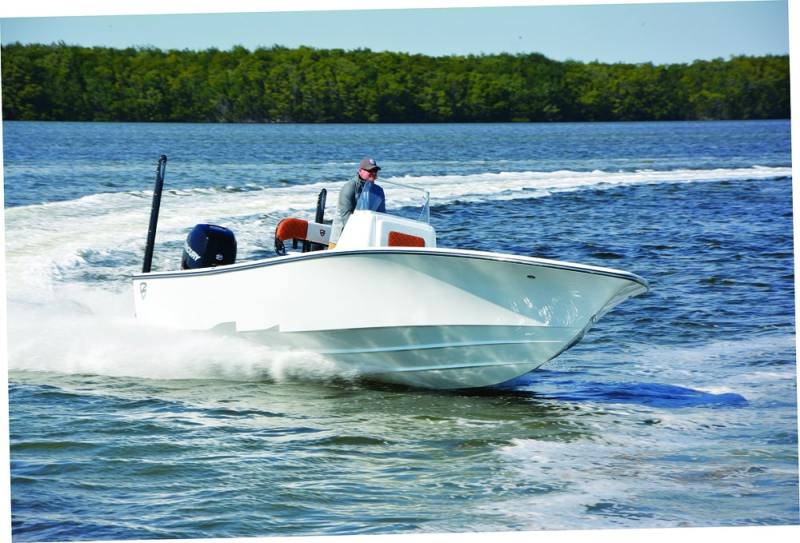 Barker Boatworks Calibogue Bay running shots