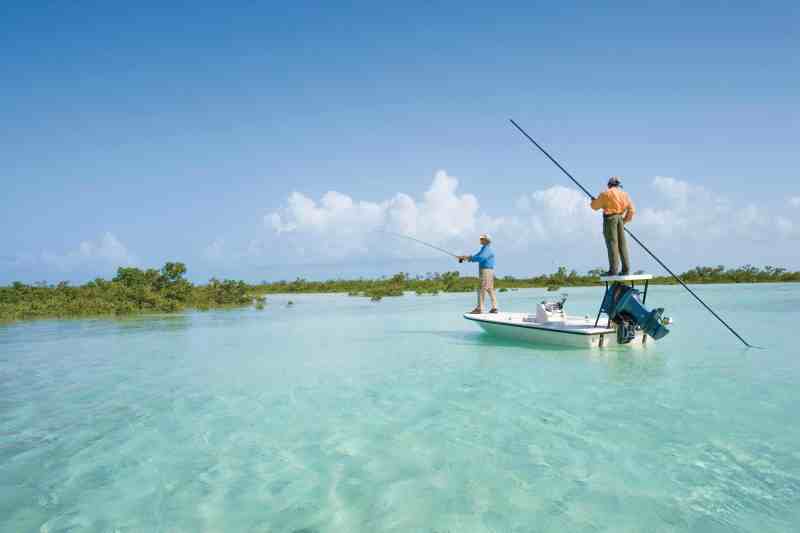 Fishing flats in Andros