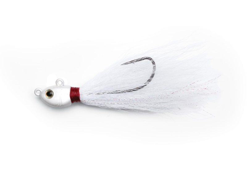 The bucktail jig can target a number of species