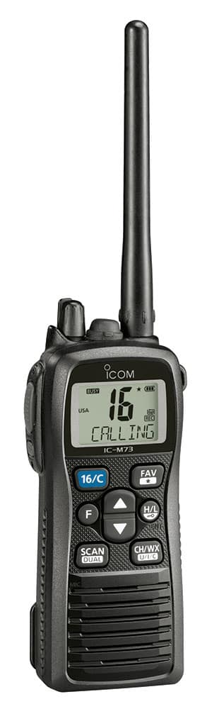 ICOM M73 Series Handheld VHF ICOM M73 Series Handheld VHF