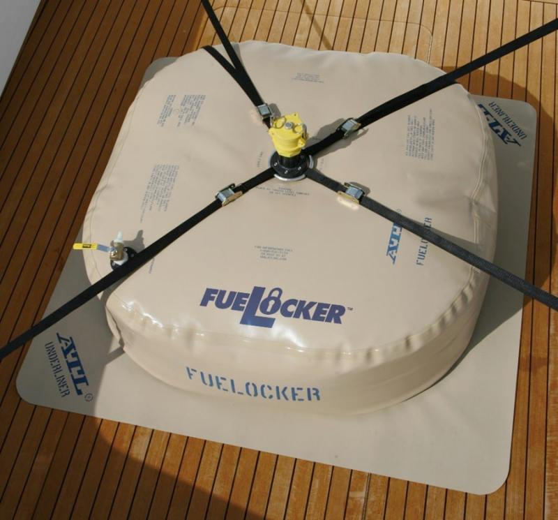 Auxiliary fuel bladder