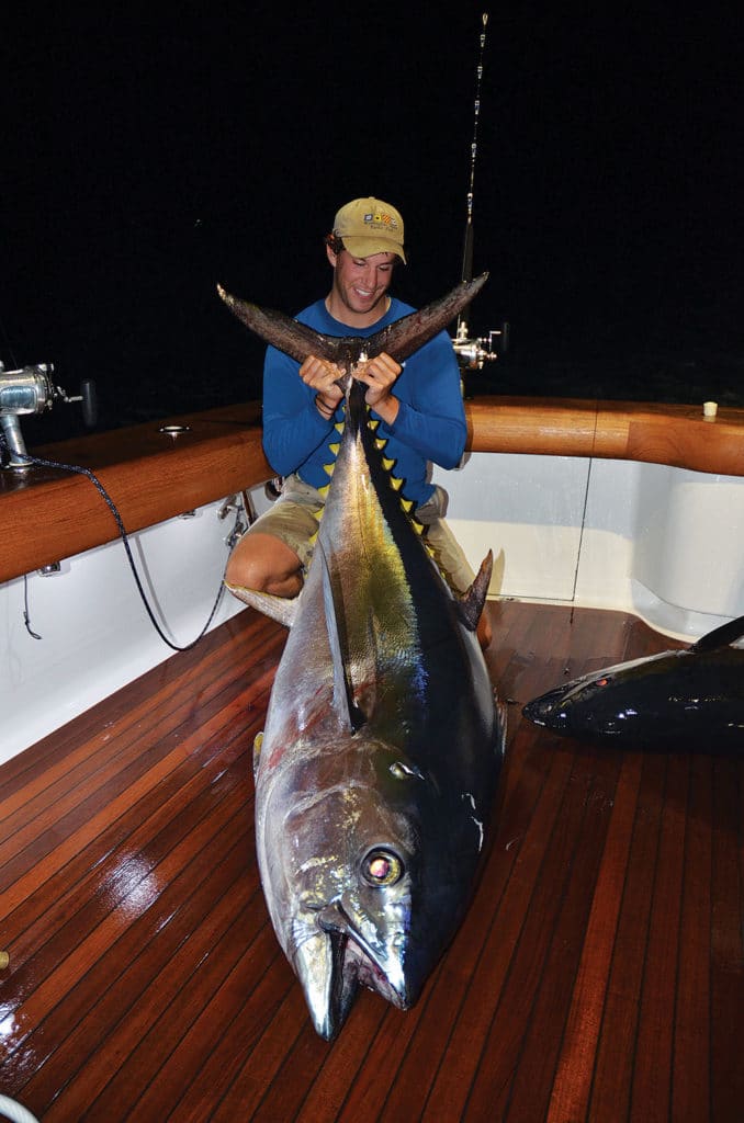 Bigeye Tuna on Deck