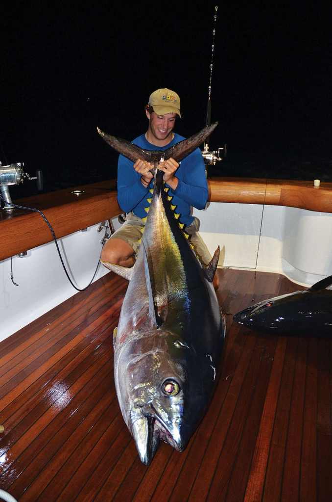 Bigeye Tuna on Deck