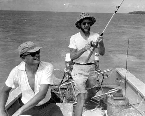Vintage Florida fishing photo