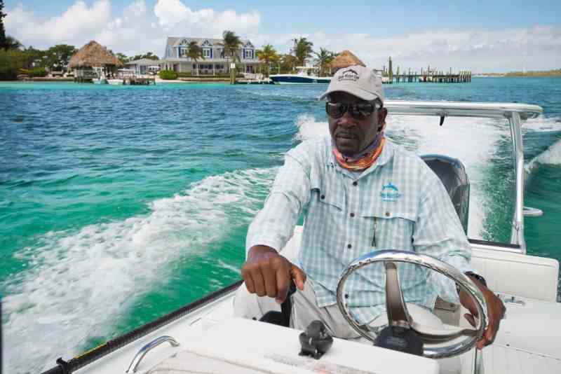 Grand Bahama Island bonefish flats fishing guide
