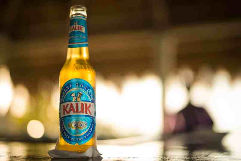 Bahamas Kalik beer