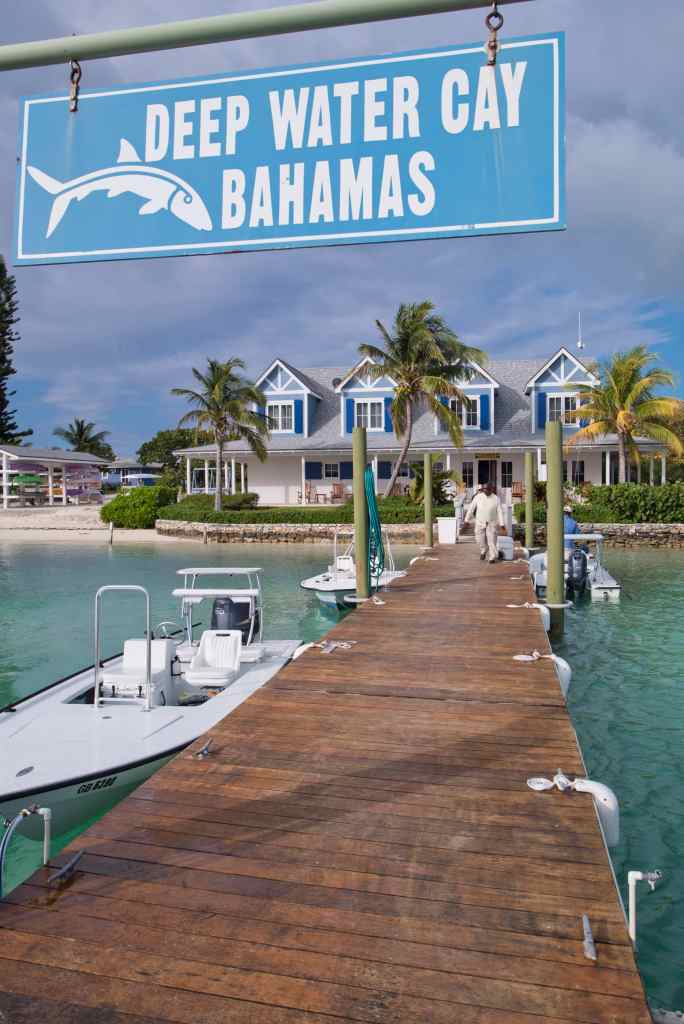 Deep Water Cay, Grand Bahama Island, docked fishing boats