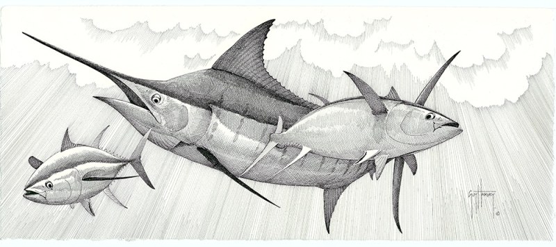 Guy Harvey painting encounters