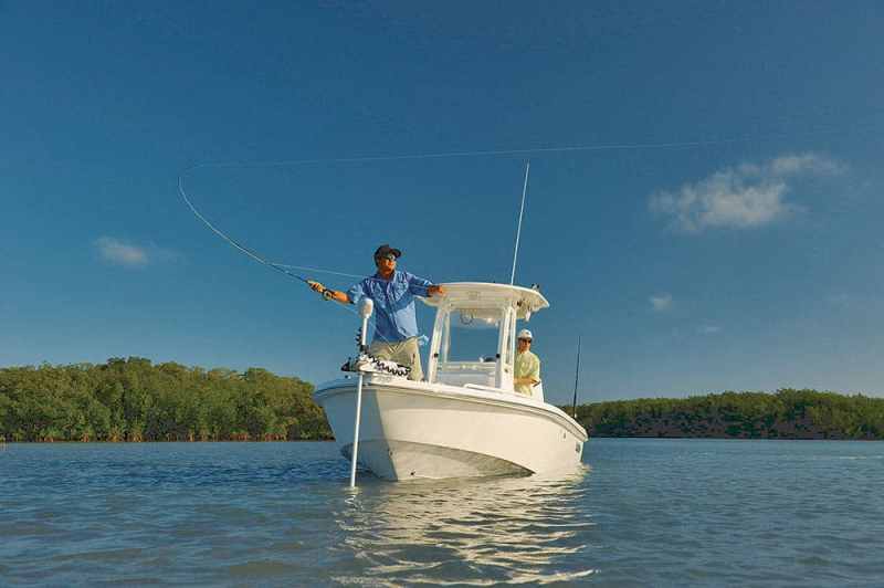 Everglades 243CC popular center console fishing boats packages
