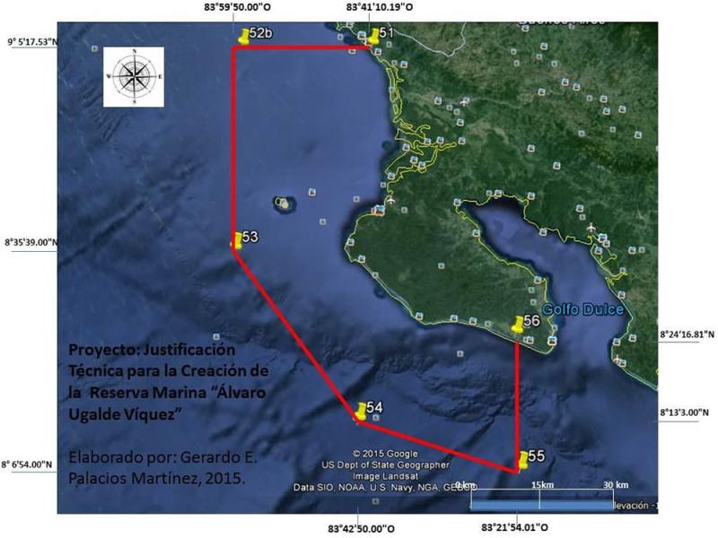 Costa Rica marine reserve