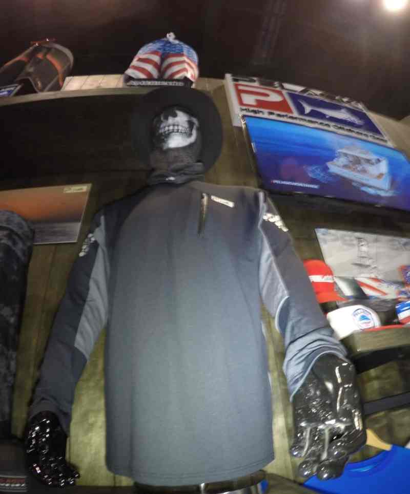 World's largest fishing tackle show -- Pelagic Aeroflex Tek Shirt