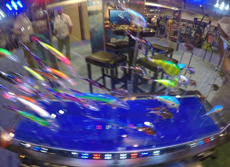 World's largest fishing tackle show -- Bay Rat lures