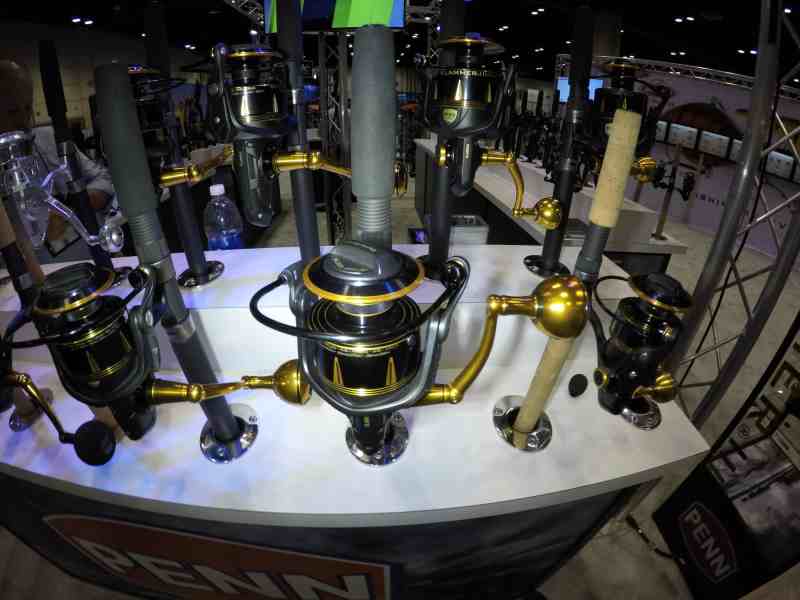 World's largest fishing tackle show -- Penn Slammer reelsd