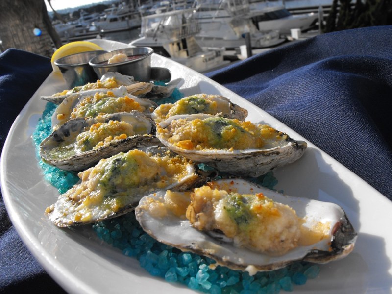 Garlic Herb Roasted Oysters Garlic Herb Roasted Oysters