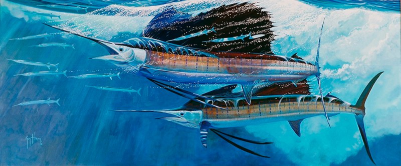 Guy Harvey painting harmony
