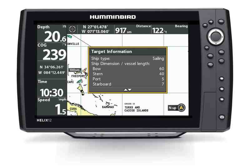 Humminbird AIS interface