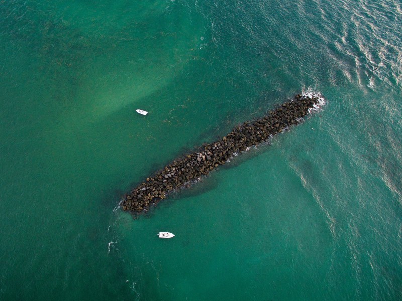 rock jetty