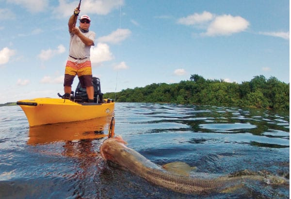 kayak fishing san juan