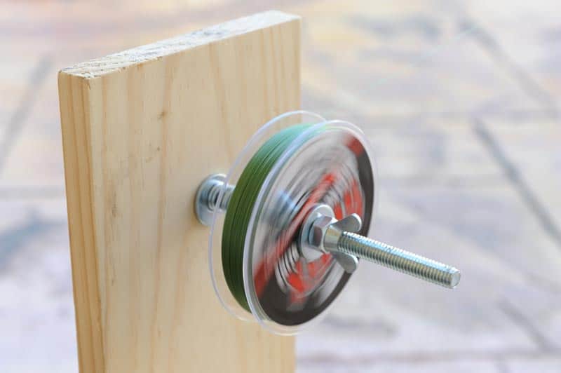 DIY line spooler main DIY line spooler main