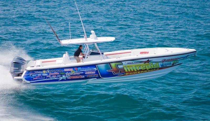 Intrepid 375 Tournament Edition kingfish fishing boat